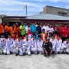 Mantan Deputi Menpora Inpektur Upacara Bendera HUT RI DPW IMO Indonesia Sumut