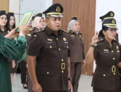 Kajari Tanjungbalai Bobon Robiana Pimpin Serah terima Jabatan, Tekankan Profesionalisme Dalam Pelayanan Hukum
