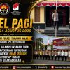 Pimpin Apel Pagi, Kabag SDM Polres Tanjungbalai Tekankan Pentingnya Kedisiplinan Personel