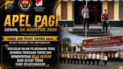 Pimpin Apel Pagi, Kabag SDM Polres Tanjungbalai Tekankan Pentingnya Kedisiplinan Personel 2 IMG 20260824 WA0050