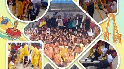 Trauma Healing Berbasis Permainan Rakyat Digelar untuk Siswa Pascabanjir di Medan Marelan