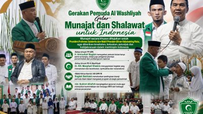 Gerakan Pemuda Al Washliyah Gelar Munajat dan Shalawat untuk Indonesia, Doakan Prabowo-Gibran Diberi Kesehatan dan Kebijaksanaan