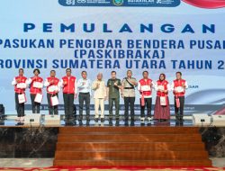 Tuntas Jalankan Tugas HUT Ke-81 RI, Wagub Sumut Lepas Pemulangan 74 Paskibraka