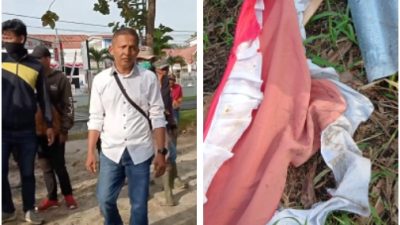 Bendera Merah Putih Diduga Dikoyak dan Diinjak, Posko Satgas HKTI Asahan Dirusak