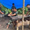 Setahap Demi Setahap, Jembatan Penghubung Desa Mazingo Mulai Terwujud