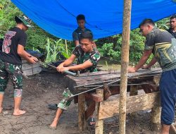 Setahap Demi Setahap, Jembatan Penghubung Desa Mazingo Mulai Terwujud