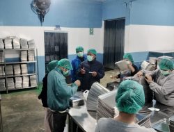 Polsek Barusjahe Cek Dapur MBG Yayasan Kemala Bhayangkari SPPG Karo III