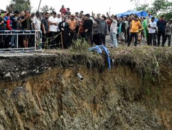 Gubernur Bobby Pastikan Jalan Longsor Pamah Semelir Diperbaiki Oktober