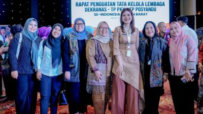 Kahiyang Ayu Hadiri Rakor Penguatan Tata Kelola Dekranasda, TP PKK, dan Posyandu di Jakarta