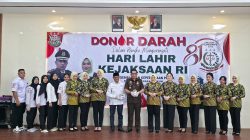 Sambut Harlah Kejaksaan RI ke-81, Kejari Tanjung Balai Gelar Donor Darah