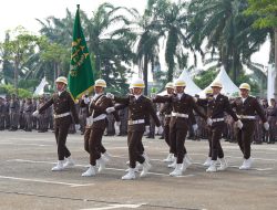 Kajati Muhibuddin Pimpin Upacara Peringatan Hari Lahir Kejaksaan RI ke-81 di Kejati Sumut