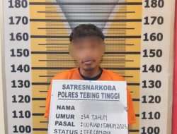 Sita 11,63 Gram Sabu, Satresnarkoba Polres Tebing Tinggi Amankan Pria 34 Tahun