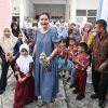 Kahiyang Ayu Ajak Siswa TK/SD Pertiwi Biasakan Hidup Sehat Sejak Dini