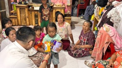 Wong Peduli Anak Stunting: Rutin Bagikan Susu dan Vitamin Gratis