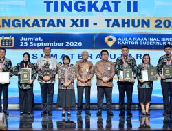 Tutup PKN Tingkat II Angkatan XII, Wagub Sumut Tekankan Kepemimpinan Adaptif dan Integritas