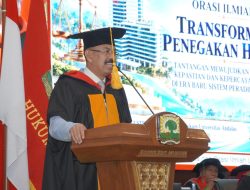 75 Tahun FH Unand, Wakil Jaksa Agung Soroti Tantangan Penegakan Hukum di Era Baru Peradilan Pidana