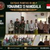 Atasi Kekeringan di Perbatasan, Pos Kout Satgas Yonarmed 13/Nanggala Gelar Sholat Istisqa Bersama Warga di Masjid Al-Ikhlas Senaning