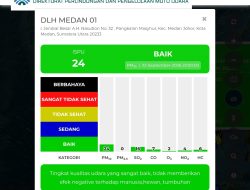 Tiga Stasiun AQMS Aktif 24 Jam, Kualitas Udara Medan Terpantau Baik