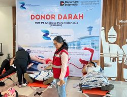 HUT ke-2 Injourney Airports, Bandara Raja Sisingamangaraja XII Gelar Donor Darah 