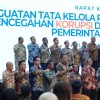 Ikuti Rakor Penguatan Tata Kelola Pemerintahan Daerah dan Pencegahan Korupsi, Rico Waas Tandatangani Komitmen Bersama