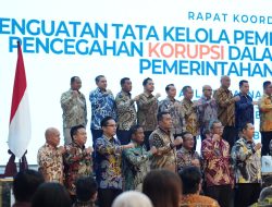 Ikuti Rakor Penguatan Tata Kelola Pemerintahan Daerah dan Pencegahan Korupsi, Rico Waas Tandatangani Komitmen Bersama
