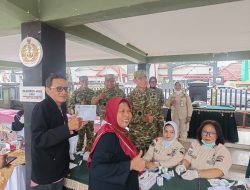 Sambut HUT ke-81 TNI, Kodam I/Bukit Barisan Gelar Bazar Murah dan Bakti Sosial