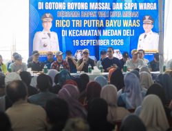 Sapa Warga Medan Deli, Rico Waas Tuntaskan Keluhan KTP hingga Pastikan Gang Cipto Diperbaiki Tahun Ini
