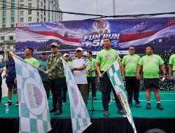 Rico Waas Bersama Pangdam I/BB dan Wagubsu Lepas 20.000 Peserta Fun Run 5K