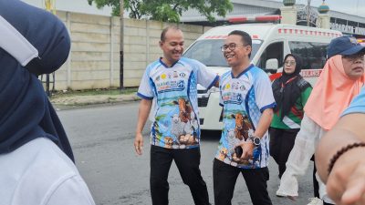 Semarak World Rabies Day 2026, Zakiyuddin Harahap Dampingi Wagub Sumut Lepas Peserta Jalan Santai