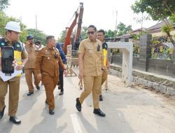 Tak Ingin Warga Kebanjiran Lagi, Wali Kota Medan Tinjau Langsung Pembangunan Drainase Sei Asahan