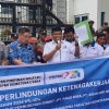FSPMI Geruduk DPRD Sumut, Desak UU Perlindungan Ketenagakerjaan Disahkan Tanpa Omnibus Law