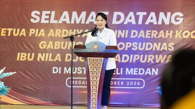 Galeri Mustika Deli Tarik Perhatian PIA Ardhya Garini, Airin Rico Waas: Produk Unggulan UMKM Kini Terpusat Satu Pintu