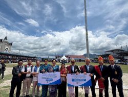 Rayakan HUT ke-81 Taput, InJourney Airports Bandara Sisingamangaraja XII Beri Bantuan Bibit dan Dukungan untuk Pengrajin Rotan