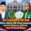 PP ISARAH & PP IPA Minta Hakim MK Tolak Gugatan Ijazah Wapres Gibran, Demi Persatuan Bangsa