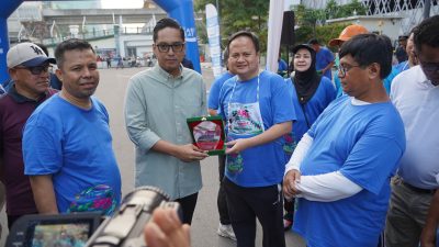 Lepas Jalan Sehat Spark Go To Campus, Wali Kota Medan Tekankan Pentingnya Edukasi Kesehatan Reproduksi