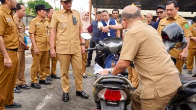 Rico Waas Mulai Pemeriksaan Seluruh Kendaraan Dinas dan Operasional Pemko Medan