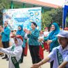 Airin Rico Waas dan Dokter Kecil Praktik Cuci Tangan, Tandai Peringatan Hari Cuci Tangan Sedunia di Medan
