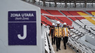 Rico Waas Kawal Penyelesaian Stadion Teladan, Sejumlah Bagian Masih Perlu Dibenahi